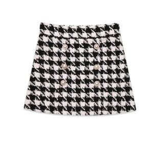 Houndstooth Skirt